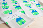 Nice Life: Printed Flour Sack Tea Towel (Various)