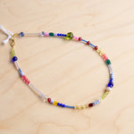 Loela: Multicolor Glass Beaded Choker No. 2