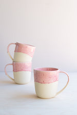 Korai Goods: Speckled Pink and Jade Mugs