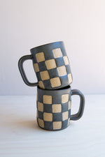 Osso Ceramics: 16oz Checker Mug