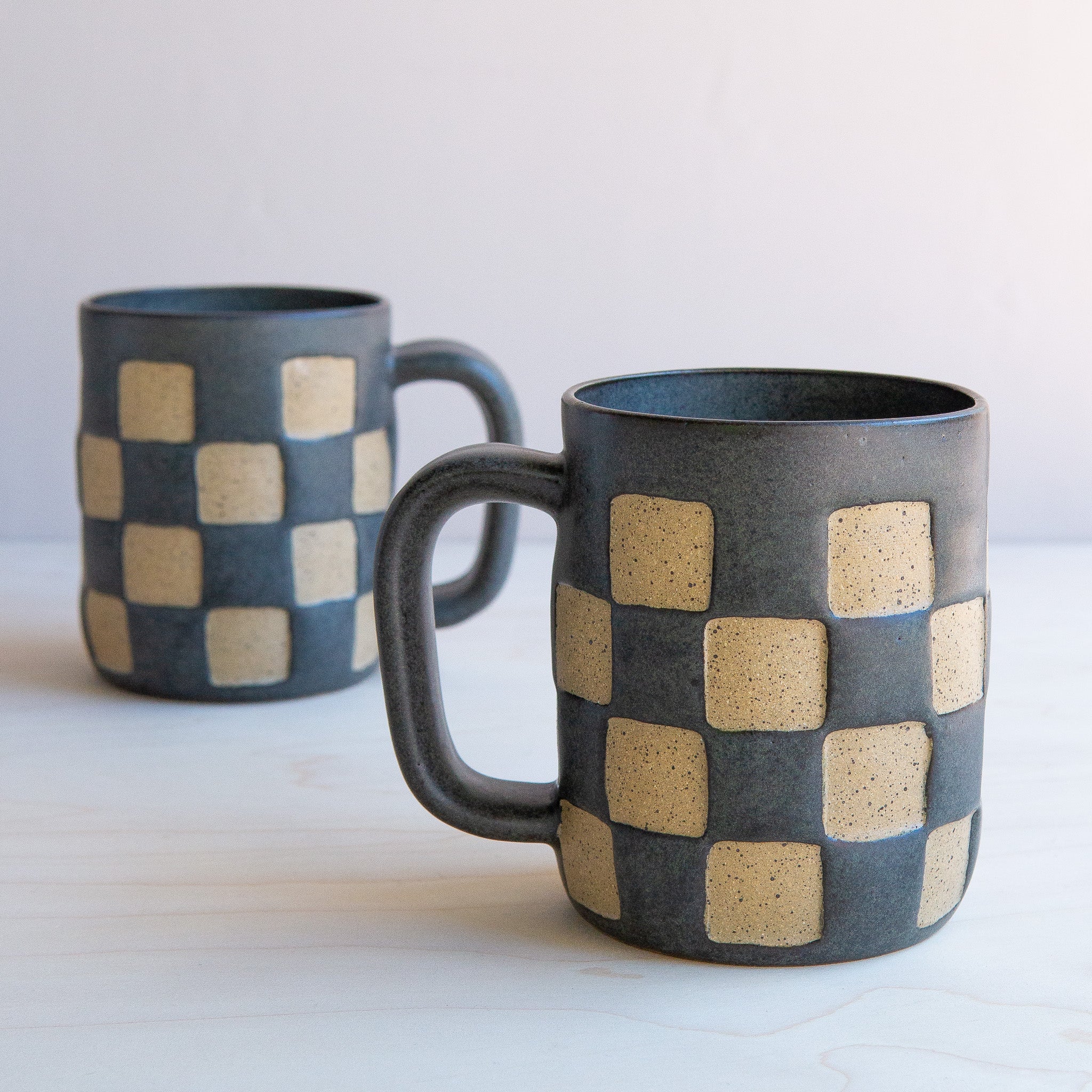 Osso Ceramics: 16oz Checker Mug
