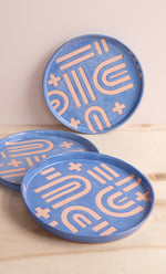Del Norte Studio: Pink & Blue Serving Tray