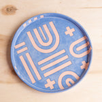 Del Norte Studio: Pink & Blue Serving Tray