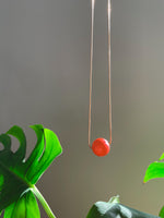 La Tusa: Rosso Dot Necklace