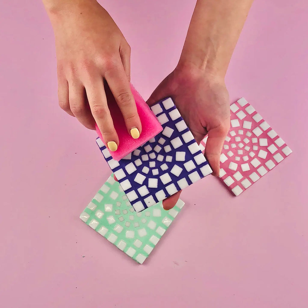 The Edinburgh Craft Club: Mosaic Coaster Kit