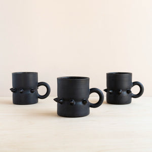 Future Dust: Black Spiked Collar Mug