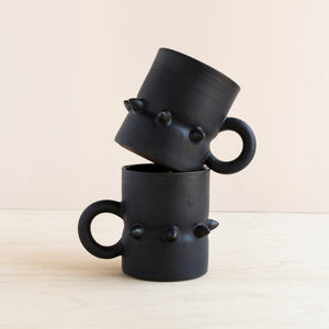 Future Dust: Black Spiked Collar Mug