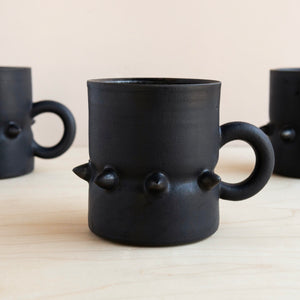 Future Dust: Black Spiked Collar Mug