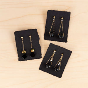 Rachel Sherwood: Coupe Earrings with Pearl