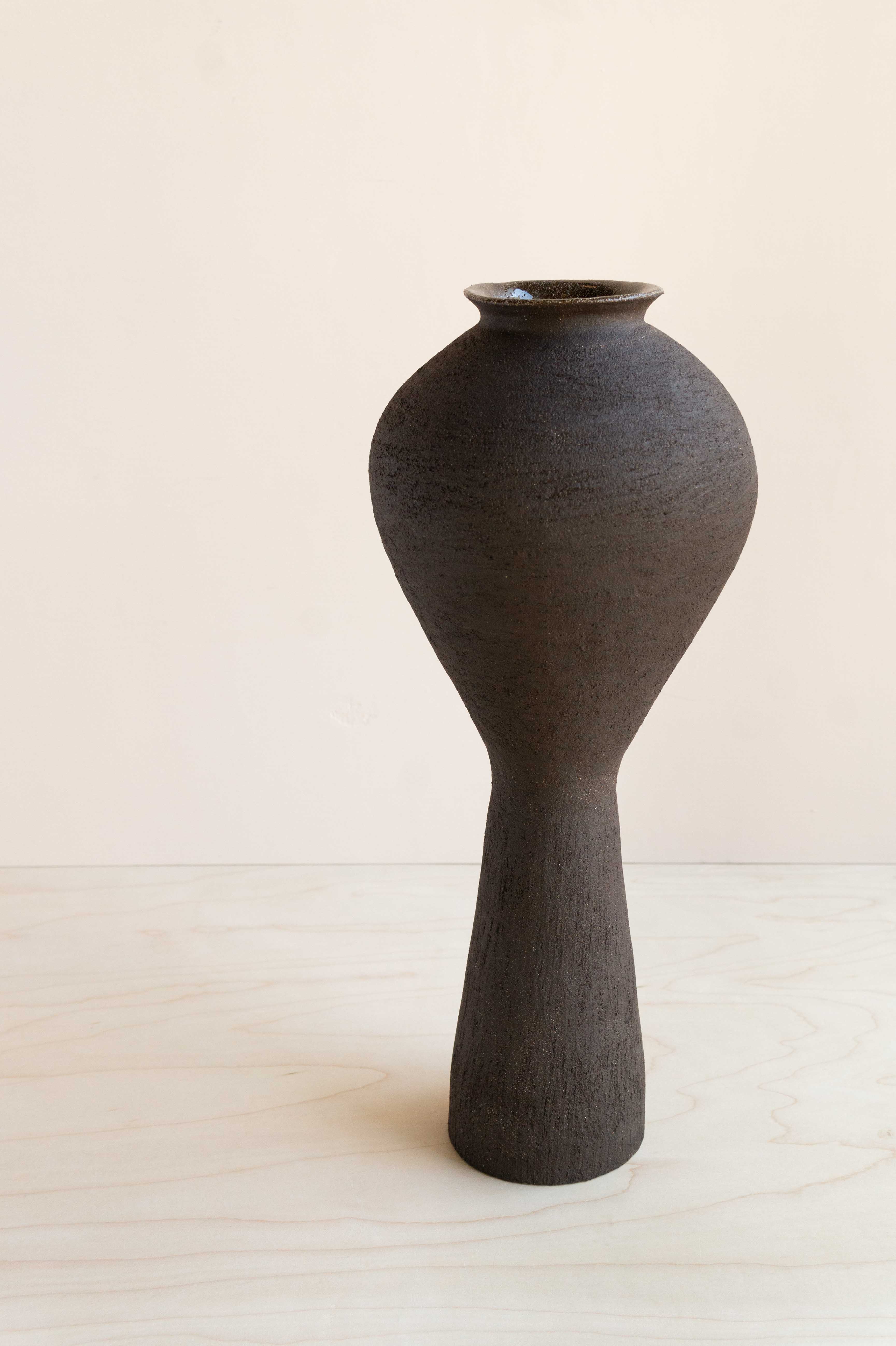 Ruby Bell: Ceramic Pedestal Vases