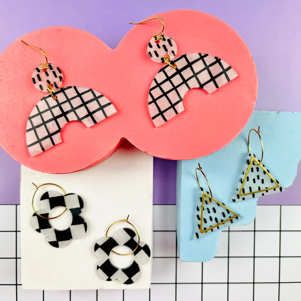 The Edinburgh Craft Club: Shrink Plastic Earrings Kit