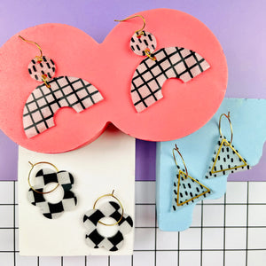 The Edinburgh Craft Club: Shrink Plastic Earrings Kit