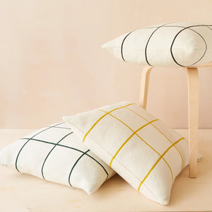 Sophie Home: Cotton Knit Grid Pillow