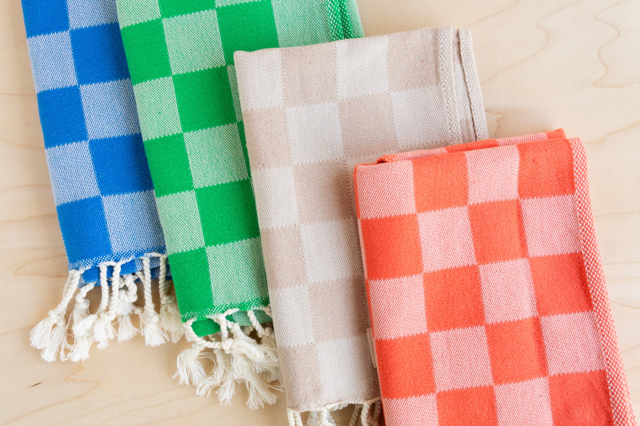 State: Turkish Hand Towel in Checker