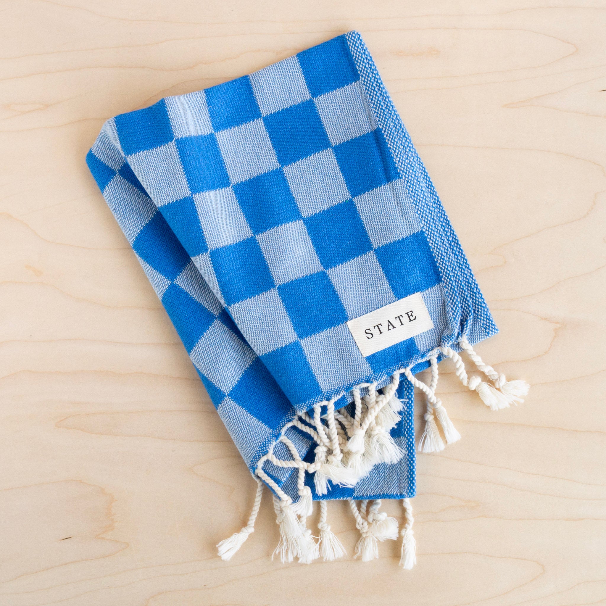 State: Turkish Hand Towel in Checker