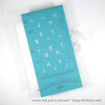 Inkello Letterpress: Pull-A-Pennant Bday/Valentines Card