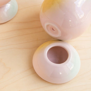 Temple Ceramics: Mini Euphoria Pot & Saucer