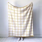 Sophie Home: Cotton Knit Grid Blanket