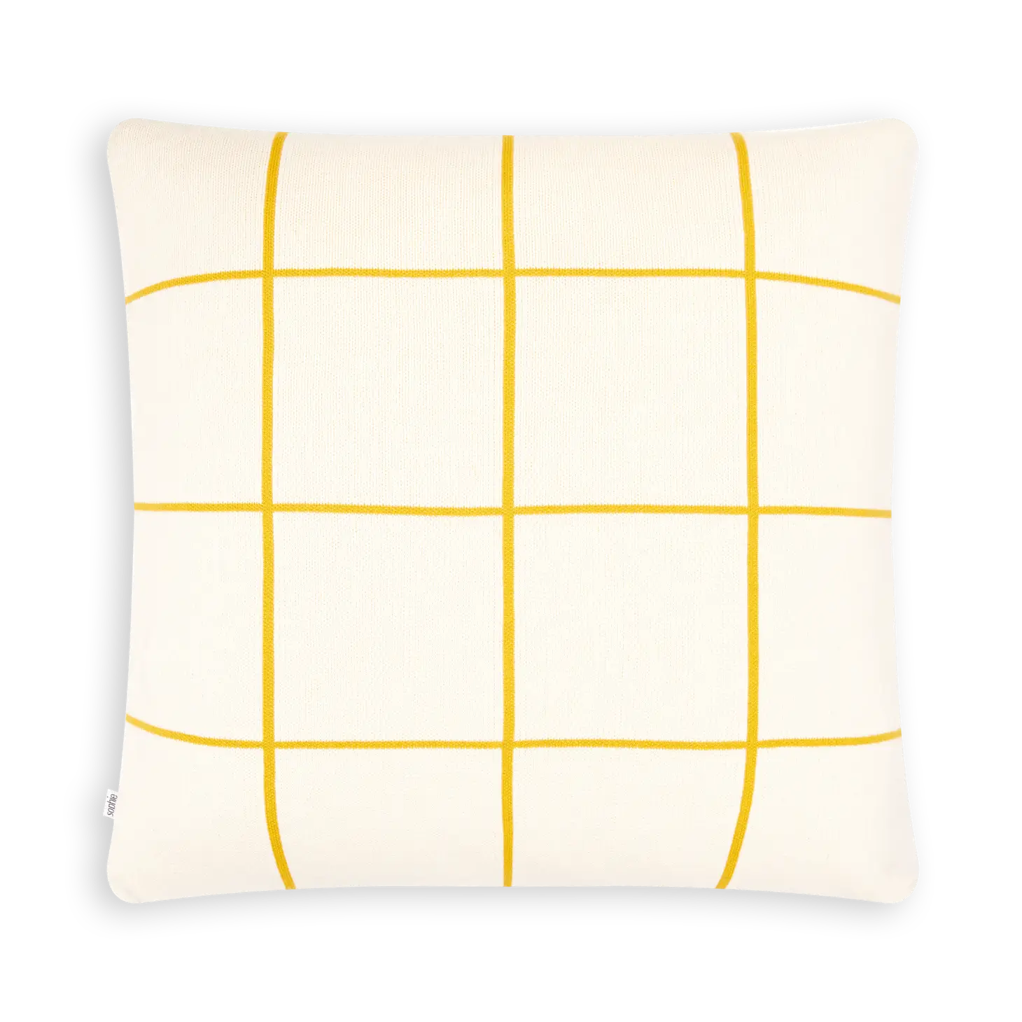 Sophie Home: Cotton Knit Grid Pillow