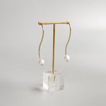 Kiersten Crowley: Dangle Pearl Studs
