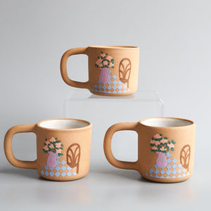 Midsummer Studio: 90's Flower Mug