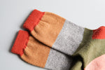 Catherine Tough: Men's Lambswool Stripe Terracotta