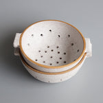 Byun Ceramics: White Colander