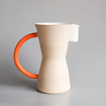 Milo Made: Extra Large Orange Jug (London Artist)