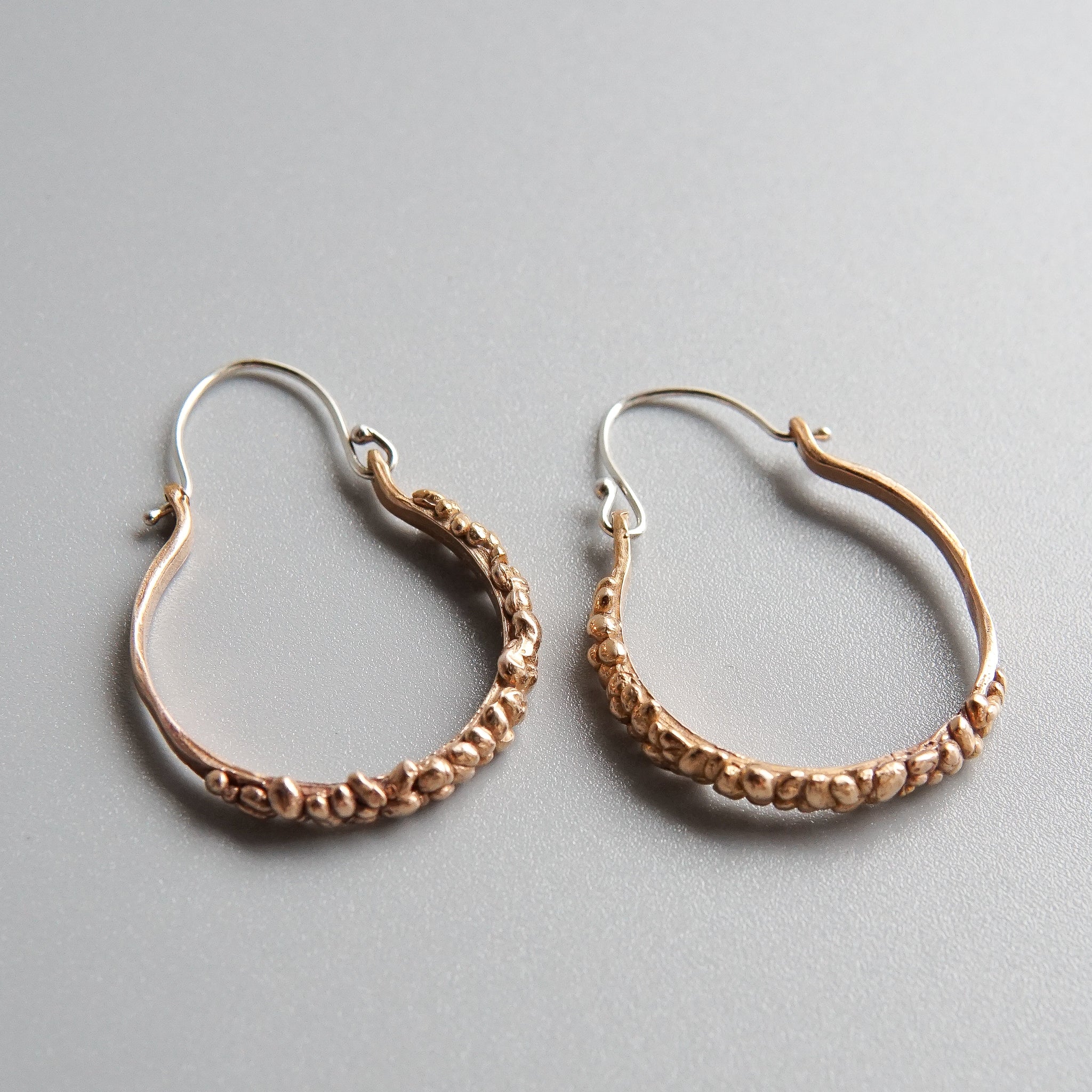 Uni: Texture Hoop Earrings