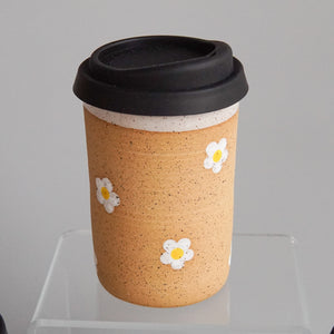 Christi Ahee: Daisy Travel Mug 12oz.