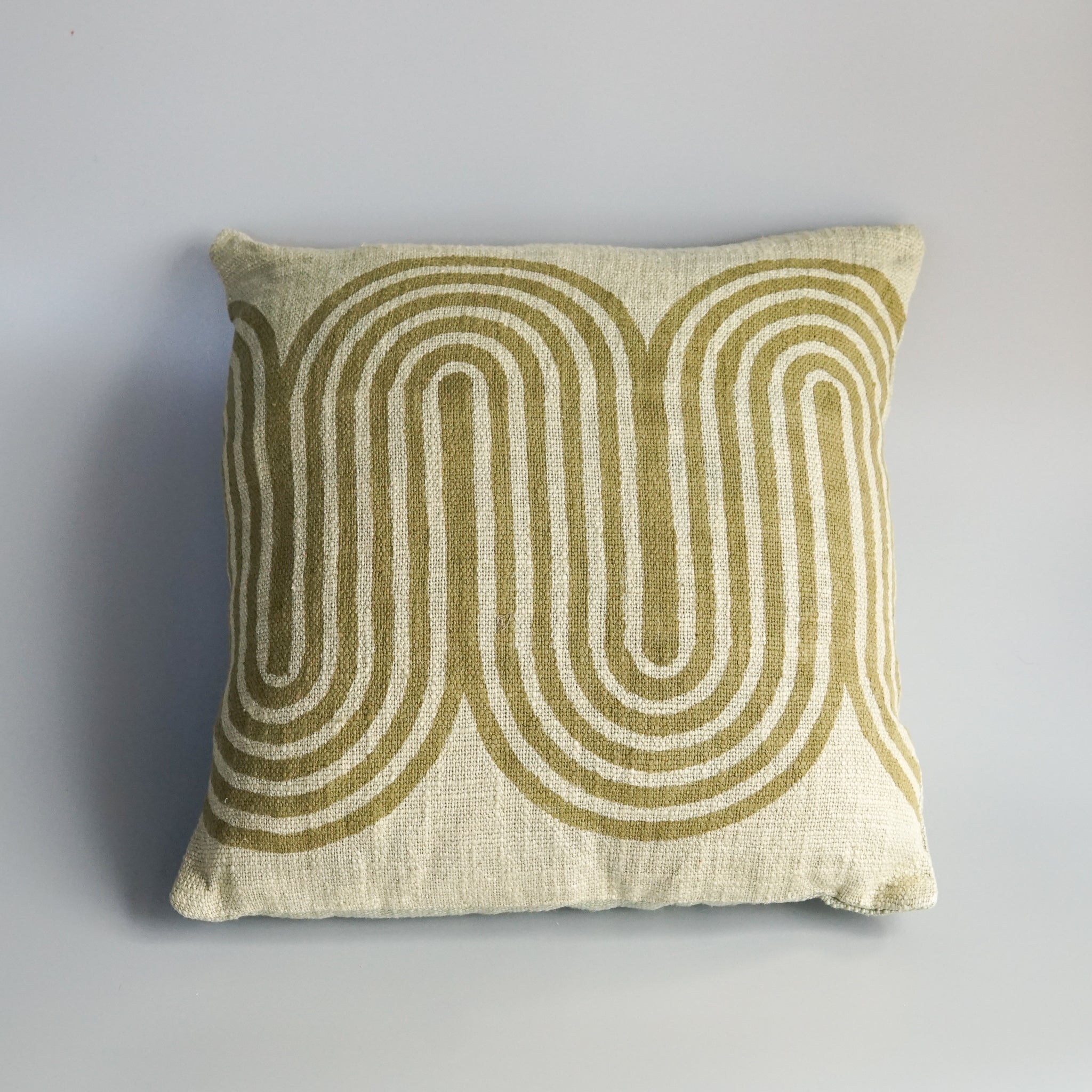 Casa Amarosa: Winter Sage Waves Throw Pillow 18 x 18