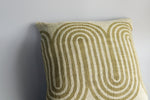 Casa Amarosa: Winter Sage Waves Throw Pillow 18 x 18