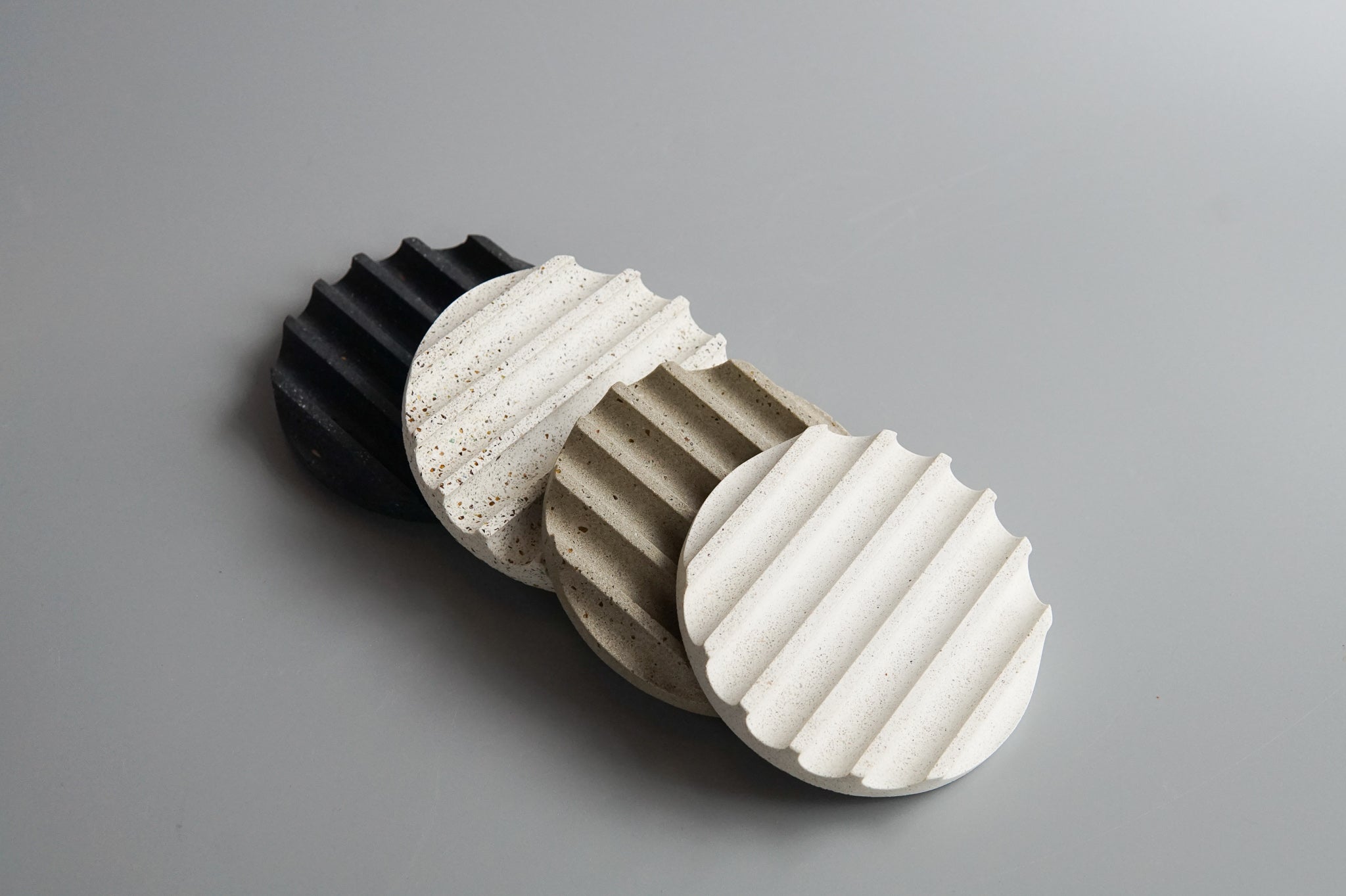 Pretti Cool: Grey Scale Coasters