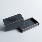 Moon Friend Studio: Butter Dish in Black