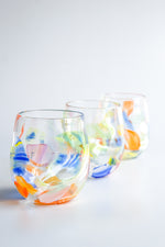 Ghost Pepper: Rainbow UpCup Stemless Wine Glass