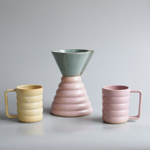Petra Stoppel: Large Ceramic Bubble Mug