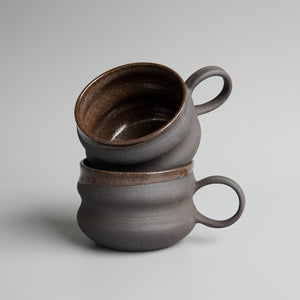 In Practice: Drift Tea Cup in Charcoal