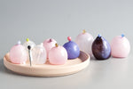 Krista Bermeo: Blown Glass Bubbles with Stoppers