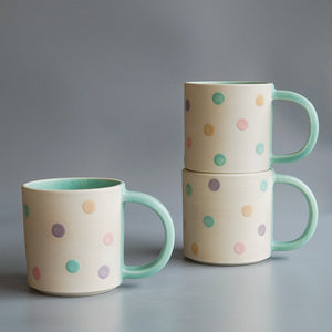 KFM Ceramics: Polka Dot Mug
