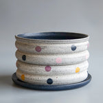 KFM Ceramics: Rippled Planter