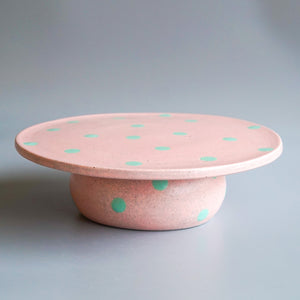 KFM Ceramics: Mushroom Cake Plate *Prototype