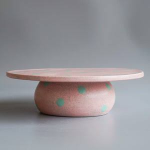 KFM Ceramics: Mushroom Cake Plate *Prototype