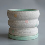 KFM Ceramics: Polka Dot Planter