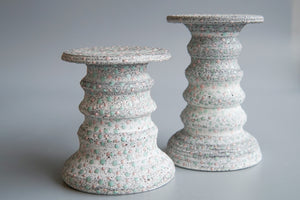 KFM Ceramics: Pillar Candle Holders (Set)