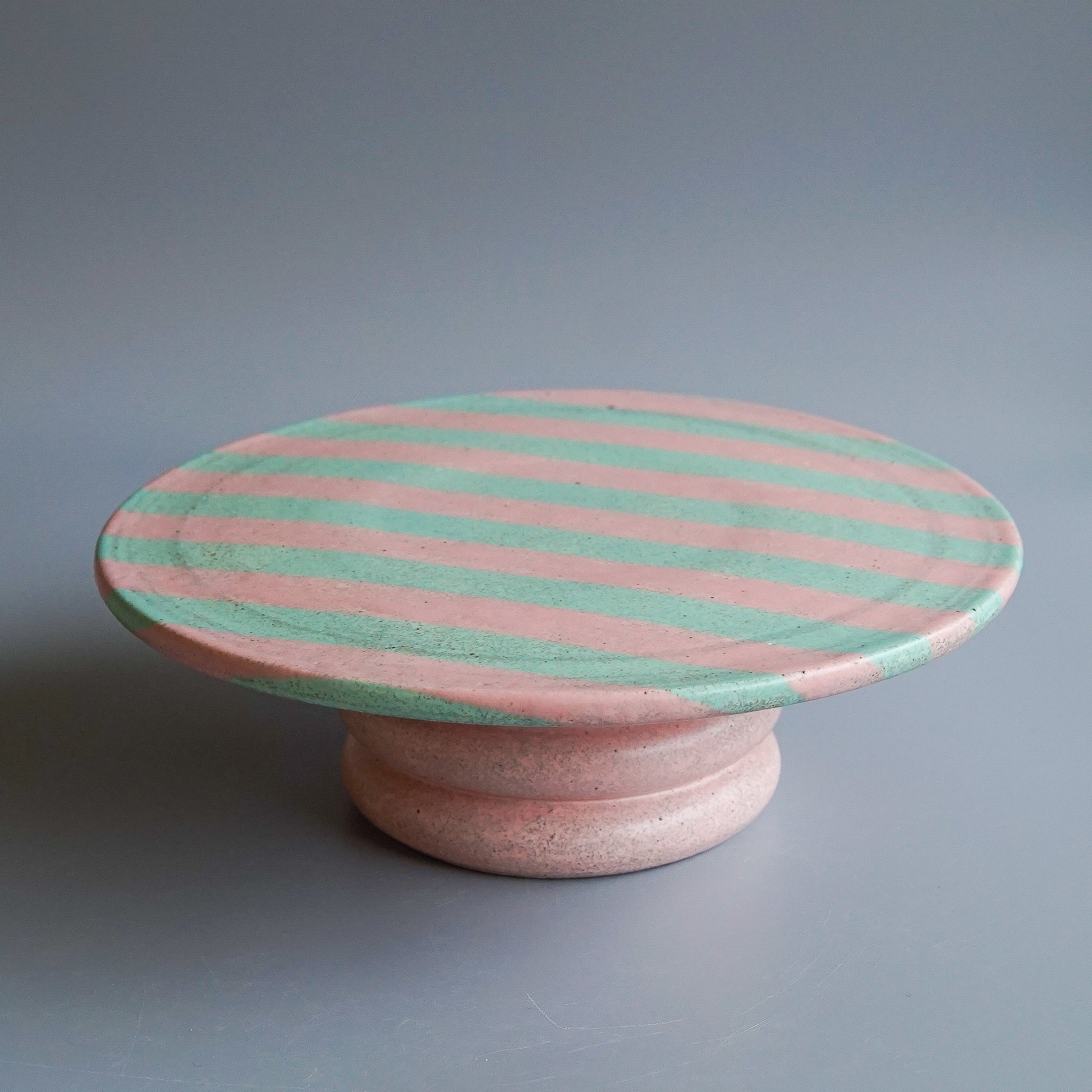KFM Ceramics: Rippled Cake Plate *Prototype