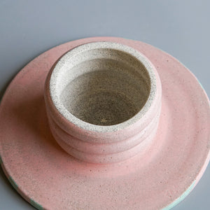 KFM Ceramics: Rippled Cake Plate *Prototype