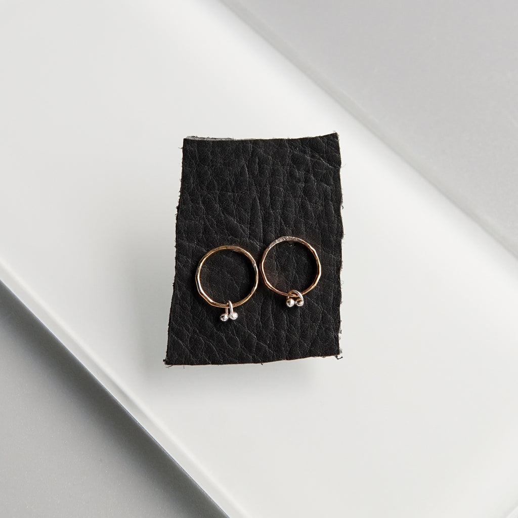 Kiersten Crowley: Circle Bit Studs