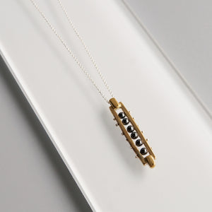 Kiersten Crowley: Black Pearl Levels Necklace