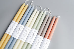 Mo&Co Home: Beeswax Taper Candles