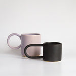I And You Ceramics: Round Handle Mugs (Barcelona Artist)
